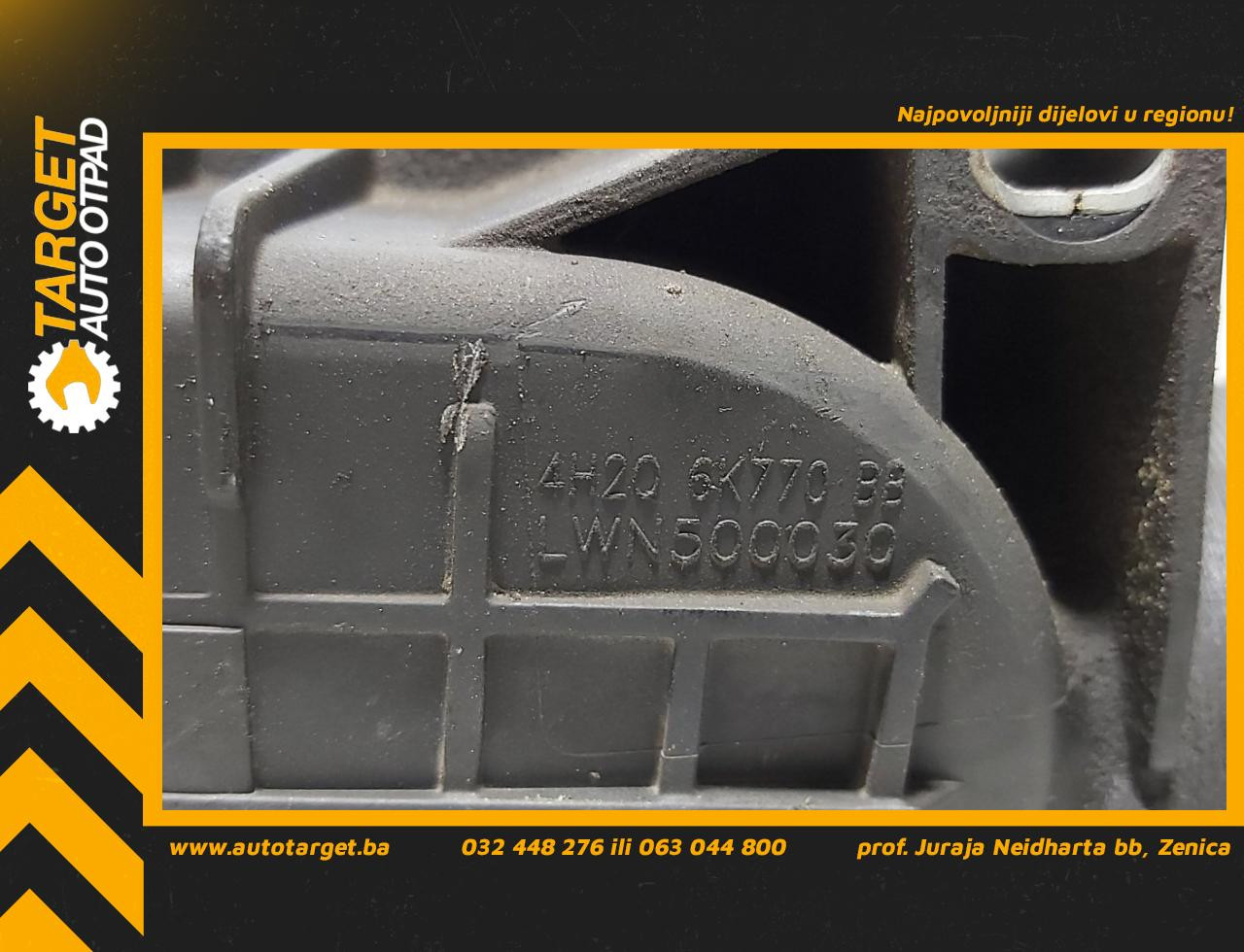 DIJELOVI CRIJEVO LAND ROVER DISCOVERY > 04-09 2.7 4H2Q6K770BB