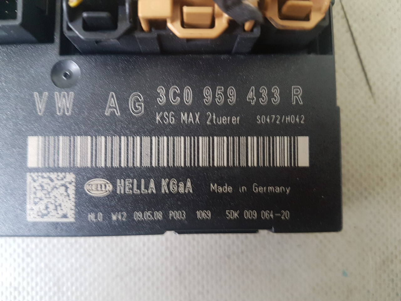 KOMFORT ELEKTRONIKA VW PASSAT B6 > 05-10 3C0959433R 3C0