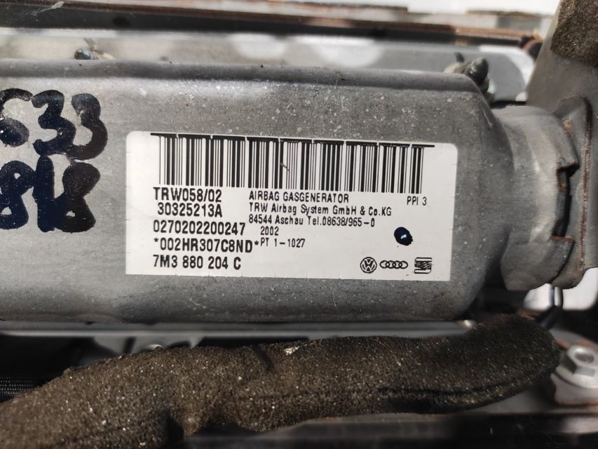 AIRBAG SUVOZACA FORD GALAXY > 00-05 7M3880204C
