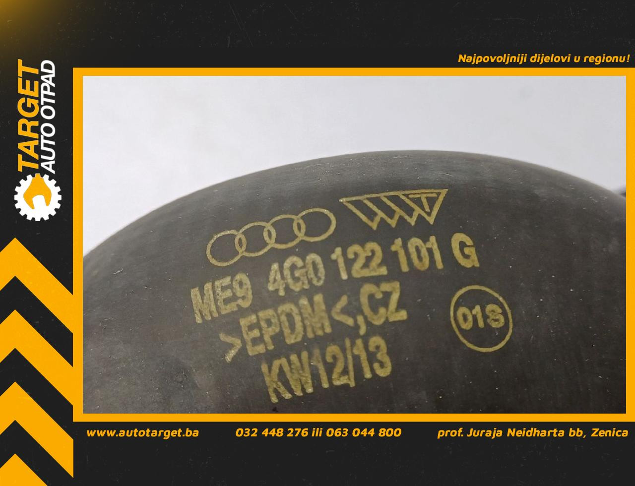 DIJELOVI CRIJEVO AUDI A6 4G > 11-14 2.0 4G0122101G