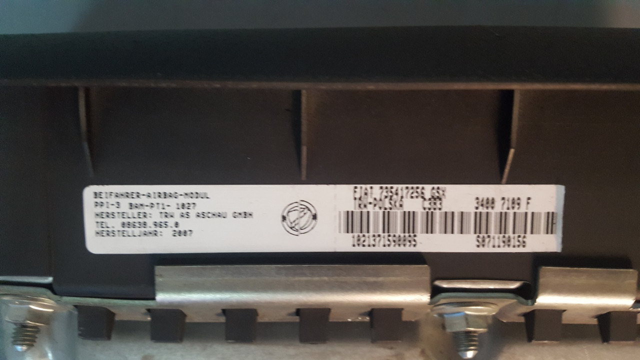 AIRBAG SUVOZACA FIAT PANDA > 03-11 735417256