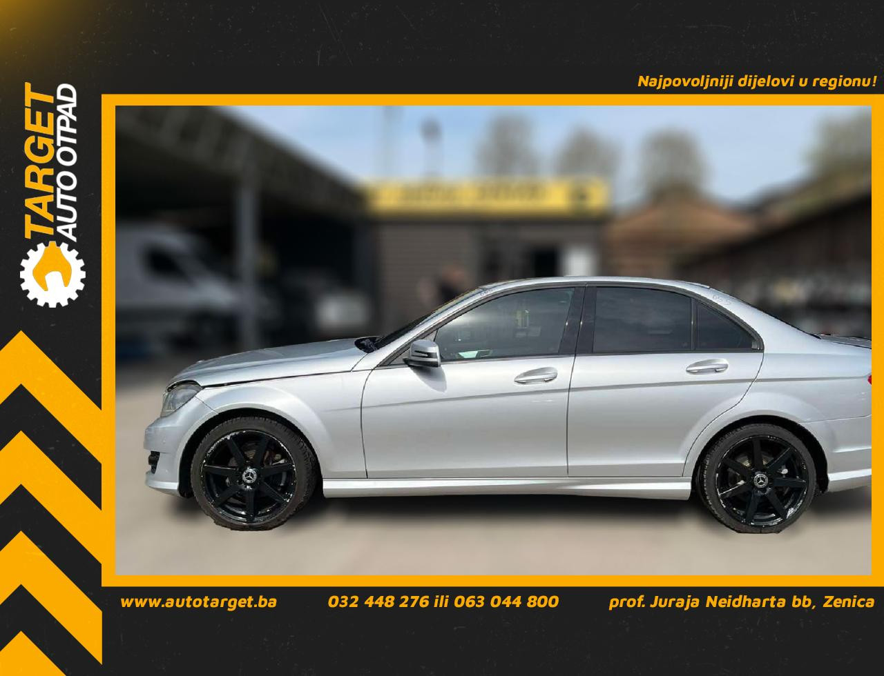 DIJELOVI POLUSTRANICA MERCEDES C KLASA (W204/S204) > 10-11 2.2