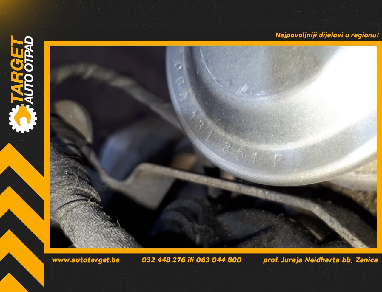 DIJELOVI EGR VW GOLF 5 > 03-08 1.6 06A131351F