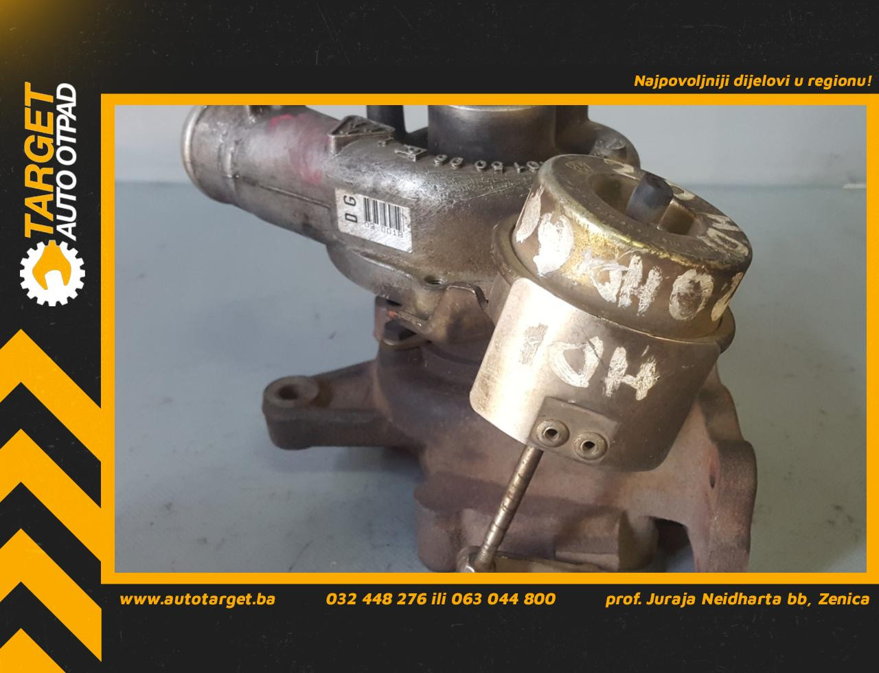 DIJELOVI TURBINA CITROEN XANTIA > 98-01 K03324278 K03324278