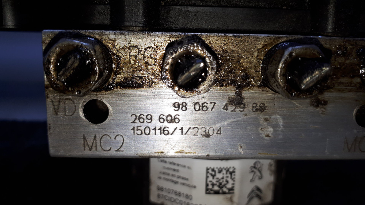 ABS ELEKTRONIKA CITROEN C4 PICASSO > 13-16 9806742980 9