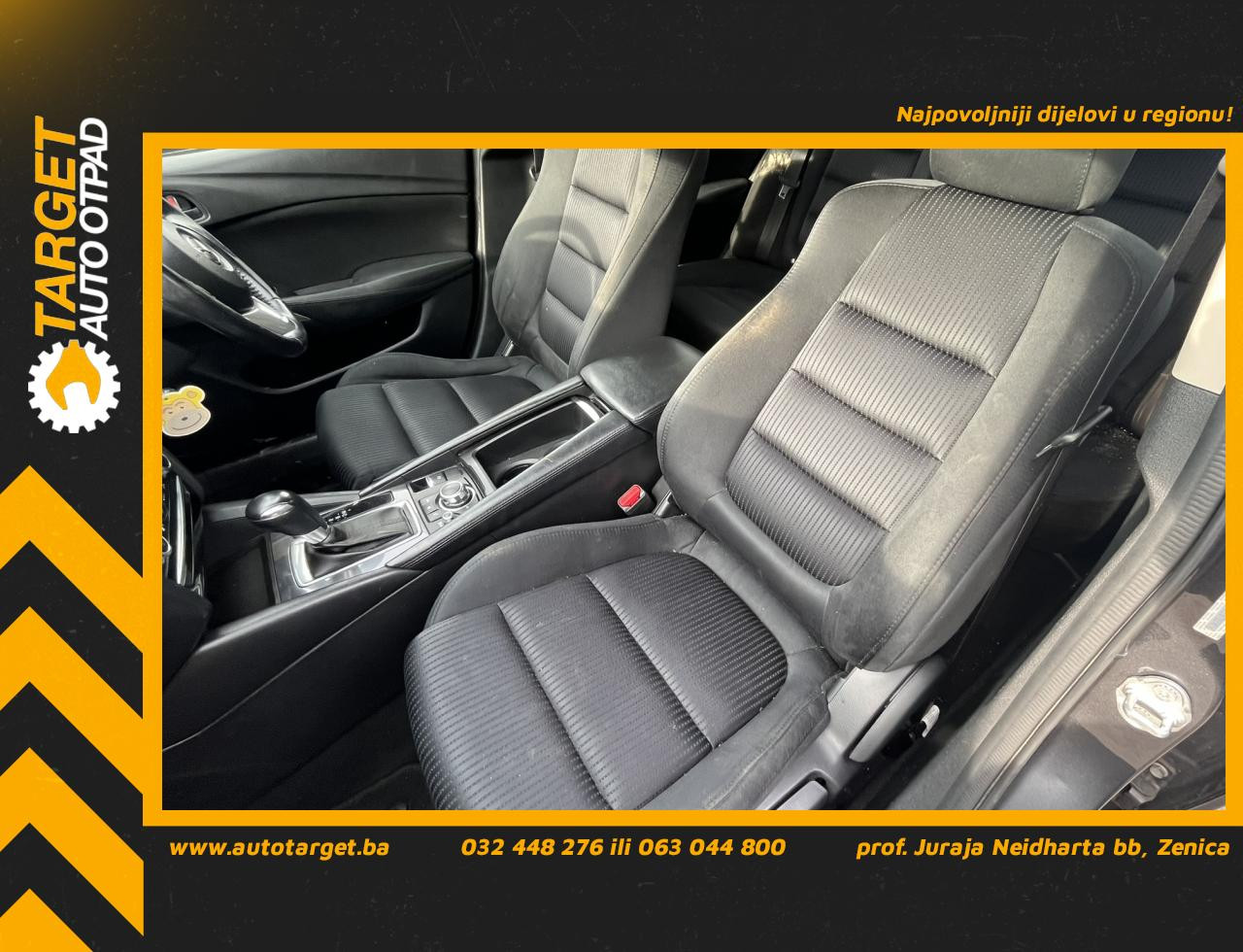 DIJELOVI SJEDISTA MAZDA 6 > 13-16 2.2