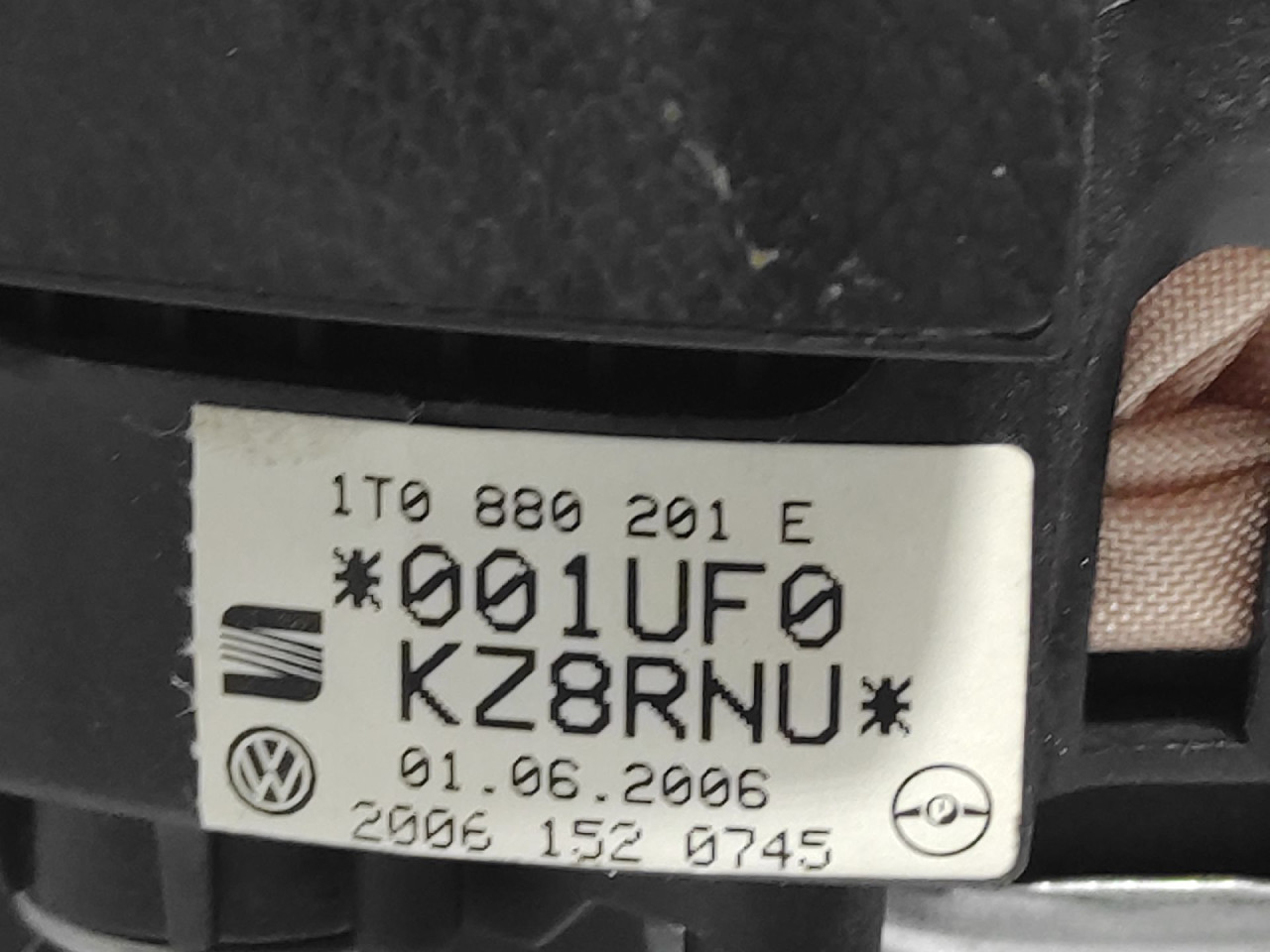 AIRBAG VOLANA VW TOURAN > 03-06 1T0880201E