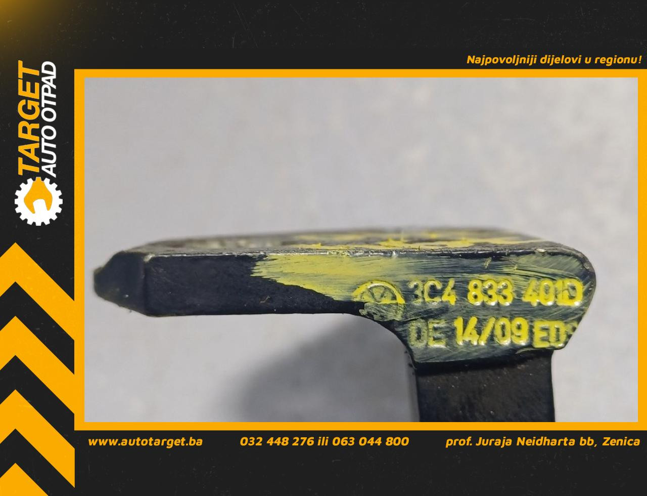 DIJELOVI BAGLAMA GEPEKA VW PASSAT B6 > 05-10 1.4 3C4833401D
