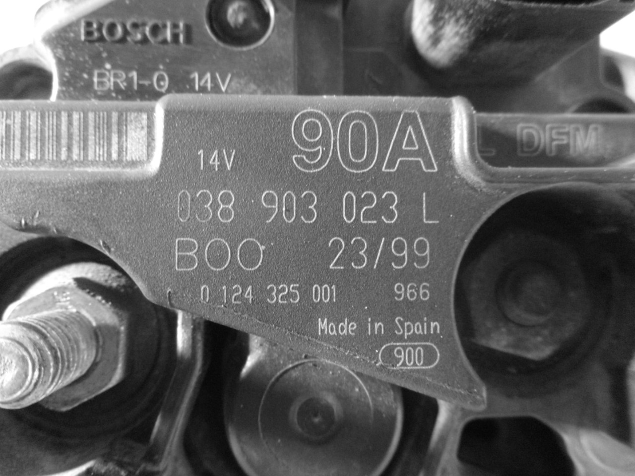 ALTERNATOR AUDI A3 > 96-03 038903023L 038903023L