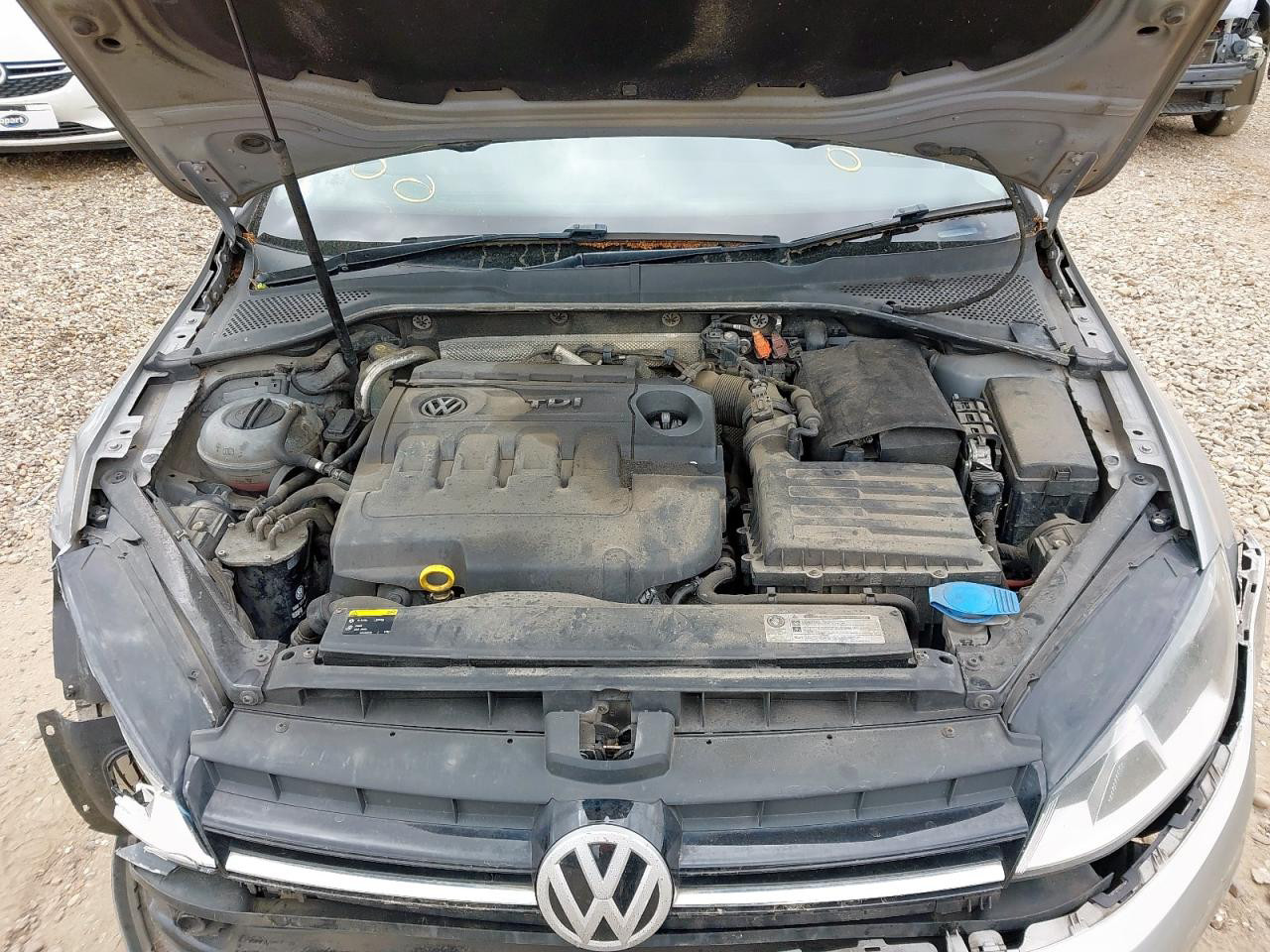 DIJELOVI VW GOLF 7 1.6 DIZEL 77KW 2013 MJENAC MOTOR CLHA