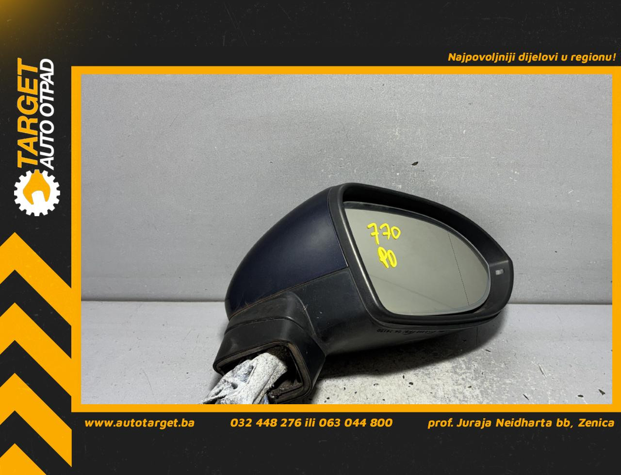 DIJELOVI RETROVIZOR VW PASSAT B8 > 14-19 E20414150