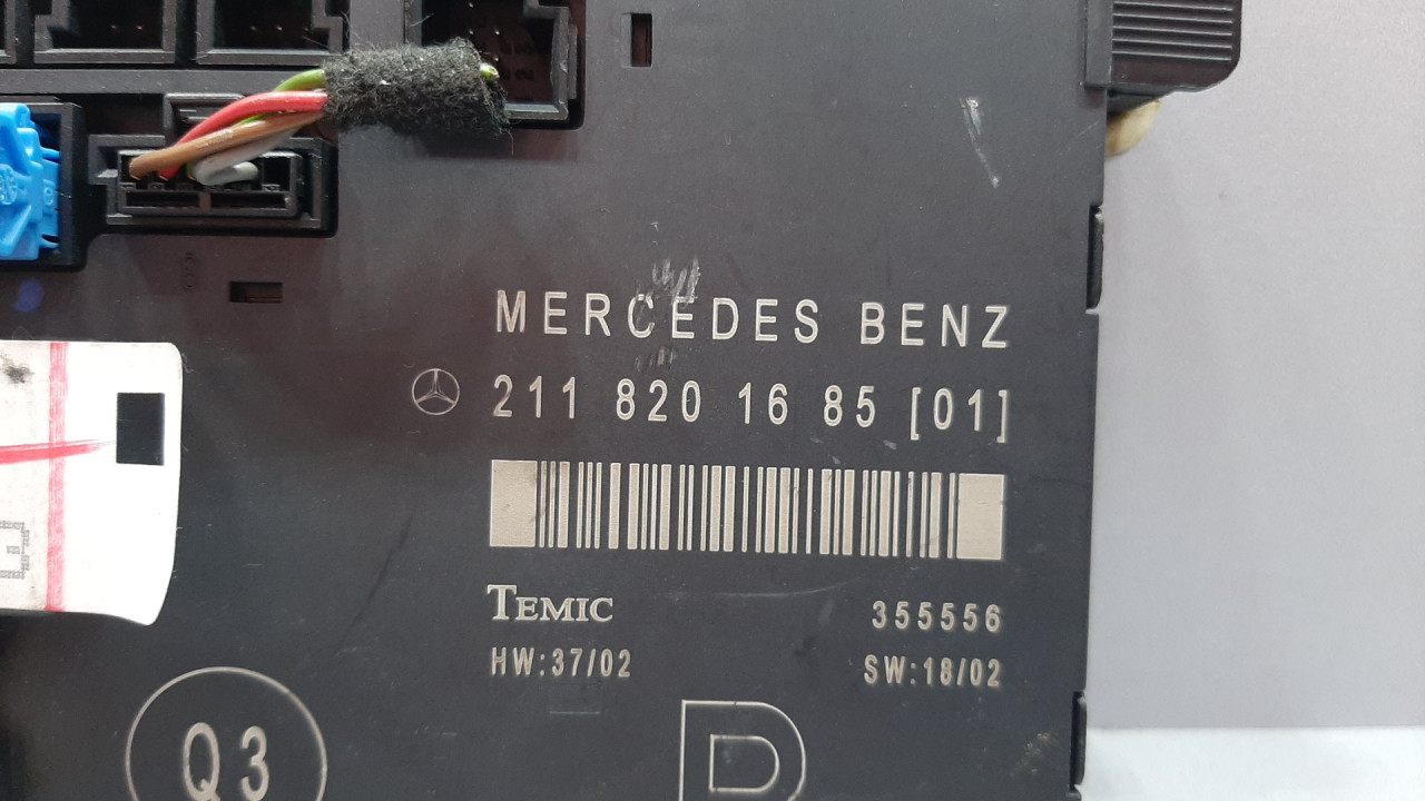 ELEKTRONIKA MODUL MERCEDES E KLASA (W211) > 02-07 21182