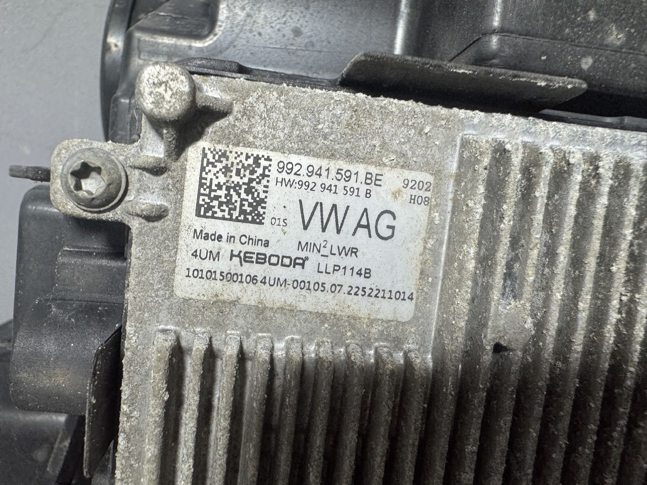 DIJELOVI BALAST FARA VW GOLF 8 > 19- 992941591BE