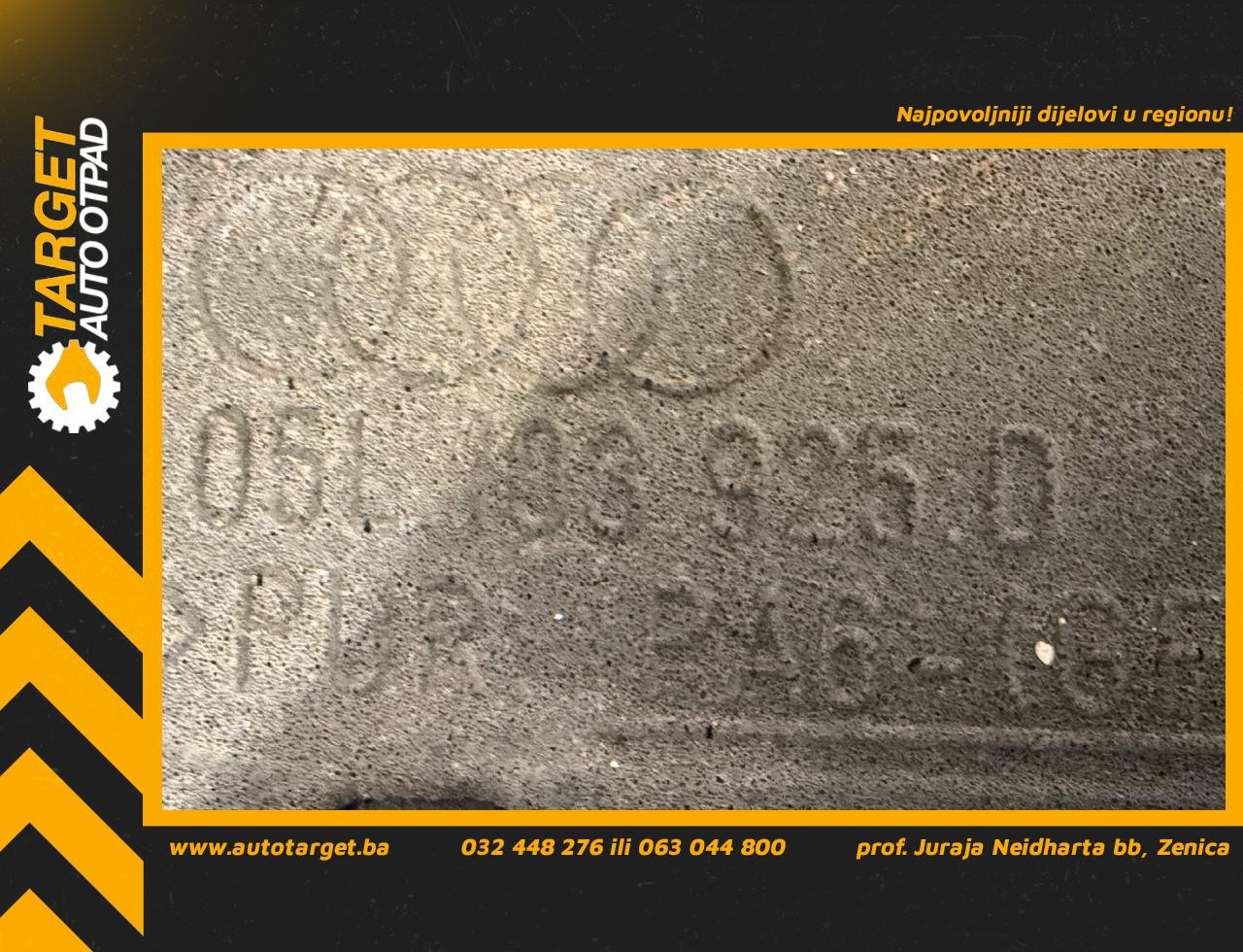 DIJELOVI POKLOPAC MOTORA AUDI A6 4K > 18- 2.0 05L103925D