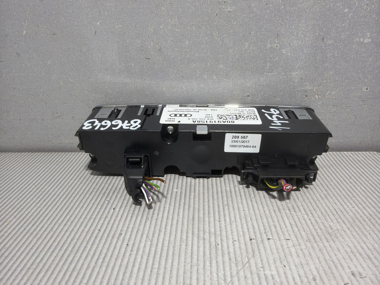 DIJELOVI PREKIDACI KLIME AUDI Q5 (FY) > 17 - 20  3.0 80A919158A