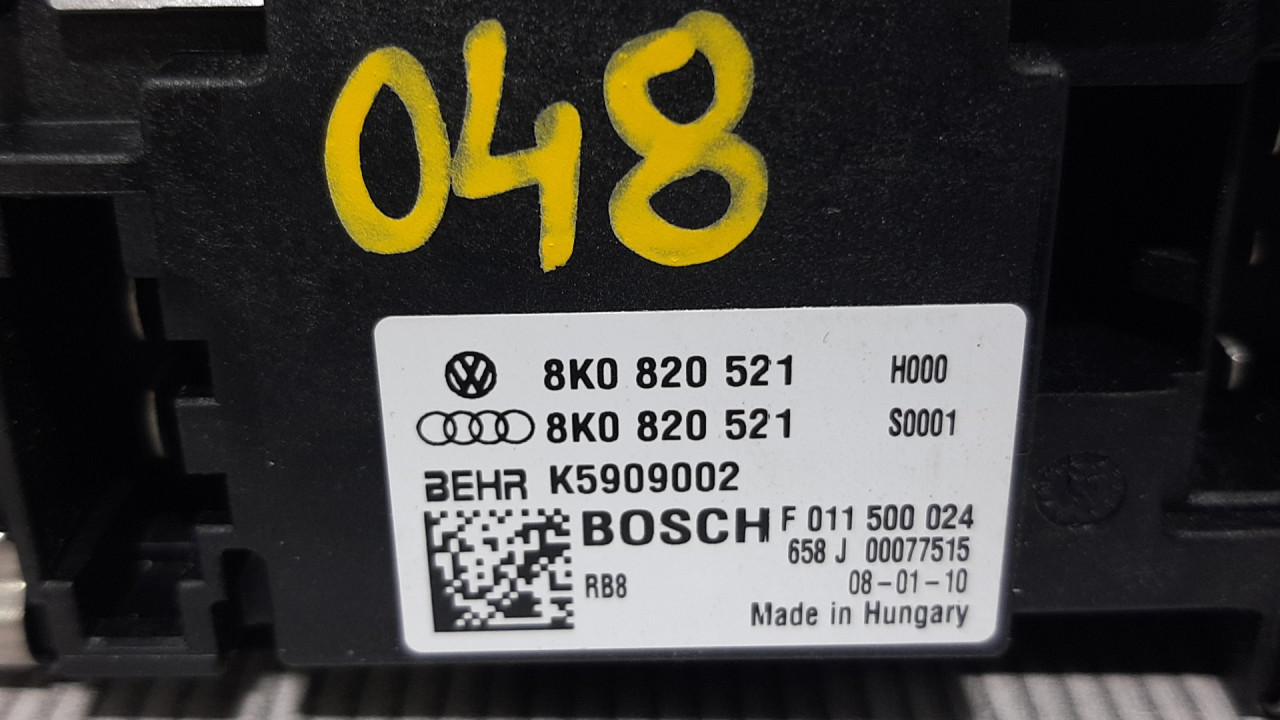ELEKTRONIKA REOSTAT AUDI A4 (B8) > 07-11 8K0820521