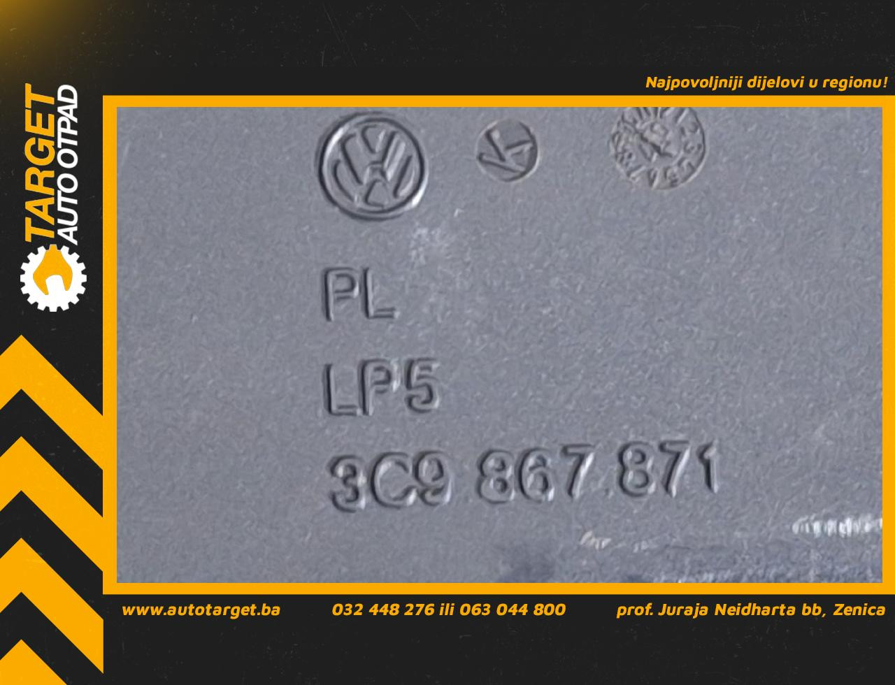 DIJELOVI ROLETNA GEPEKA VW PASSAT B6 > 05-10 2.0 3C9867871