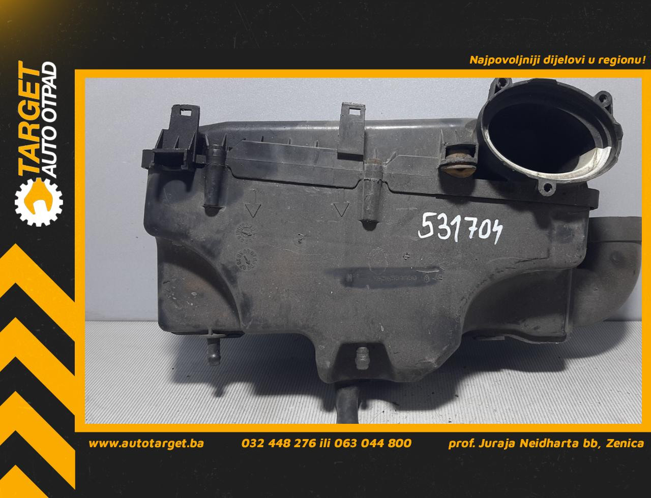 KUCISTE FILTERA ZRAKA PEUGEOT 307 > 05-09 9656581180