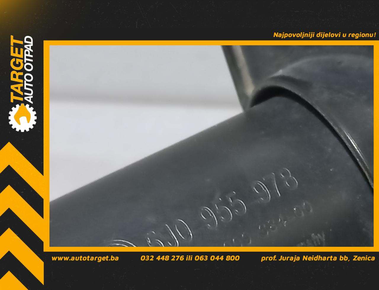 DIJELOVI PRSKALICA ZA FAROVE SKODA FABIA > 07-10 5J0955978