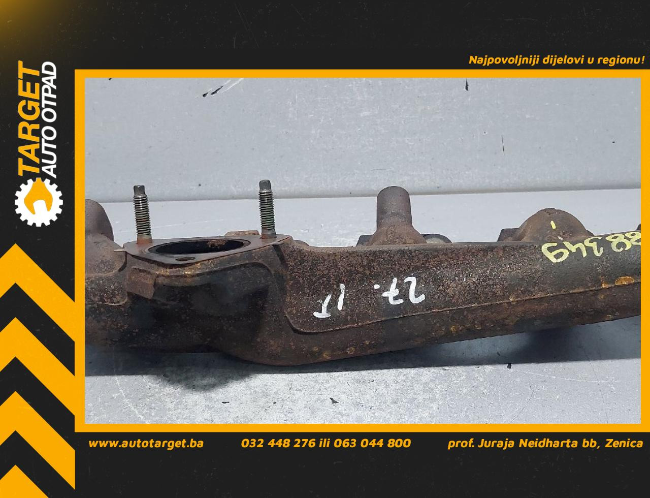 DIJELOVI IZDUVNA GRANA VOLVO S60 > 05-10 2.4 30731980