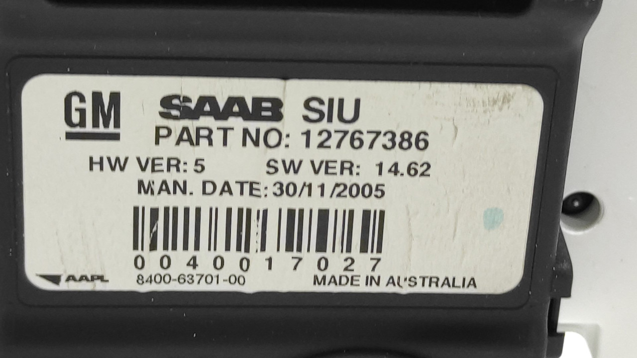 ELEKTRONIKA MODUL SAAB 9-5 > 97-06 12767386
