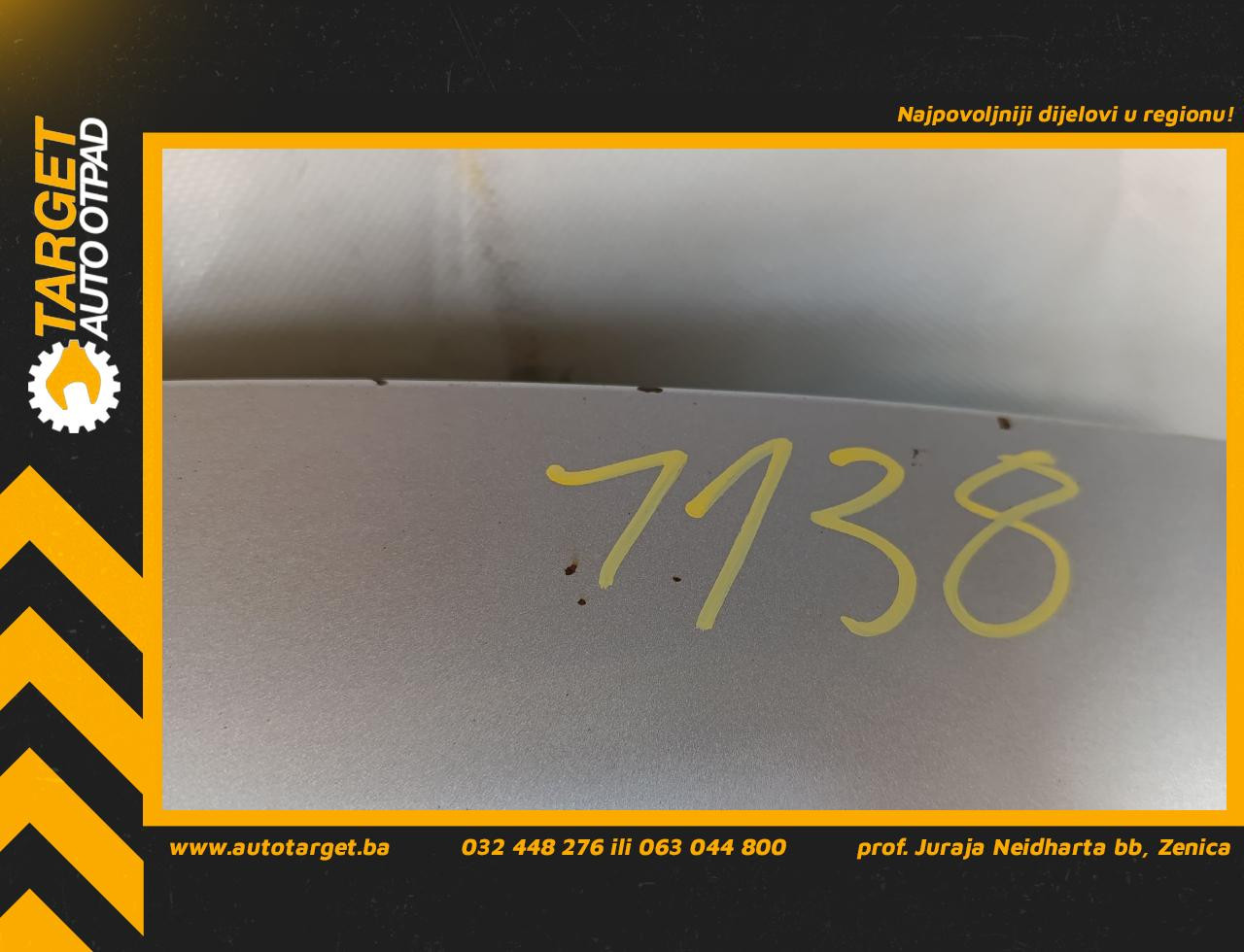 DIJELOVI HAUBA VW TIGUAN > 07-11 2.0