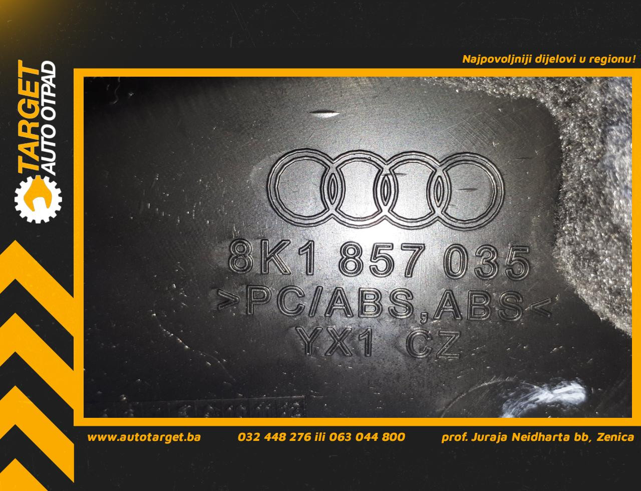 DIJELOVI KASETA AUDI A4 (B8) > 07-11 8K1857035