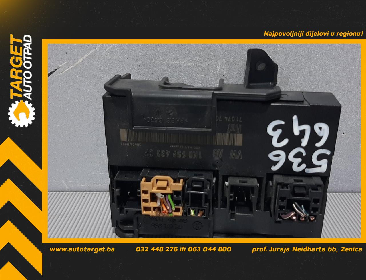 KOMFORT ELEKTRONIKA VW CADDY > 03-10 1K0959433CP