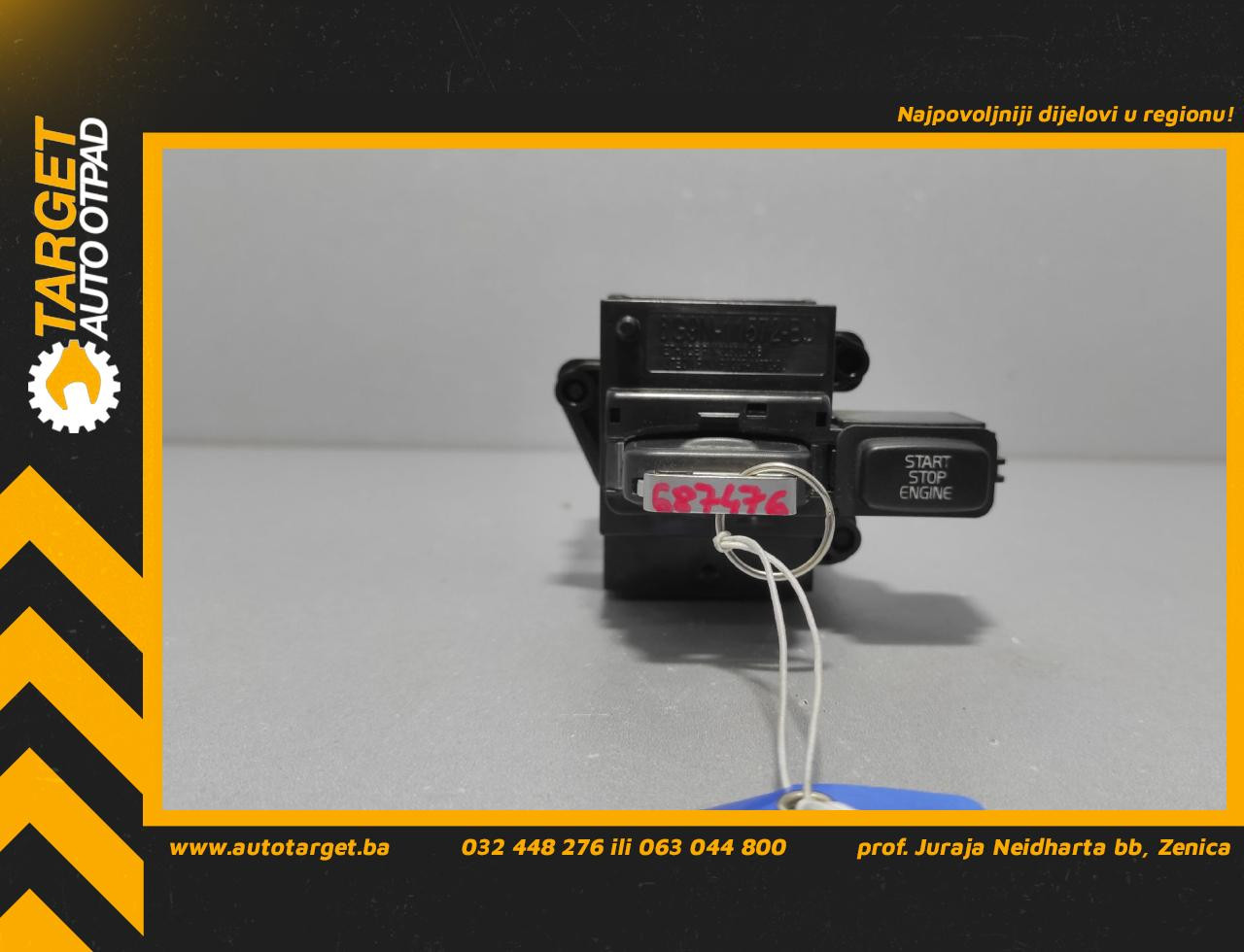 DIJELOVI BRAVA PALJENJA VOLVO V70 > 08-11 2.4 3043A6G9FXCVR
