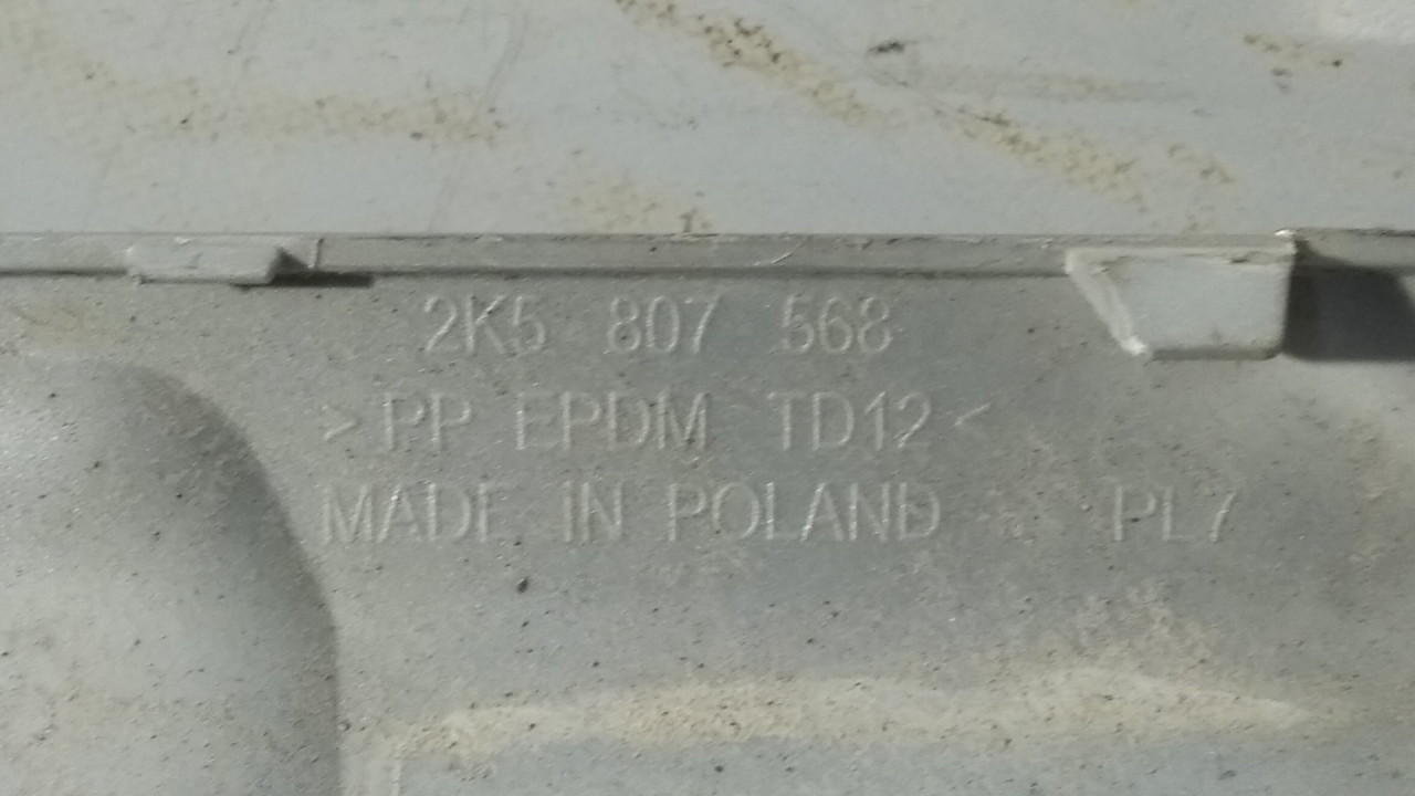 DIJELOVI SPOJLER VW CADDY > 10-15 2K5807568
