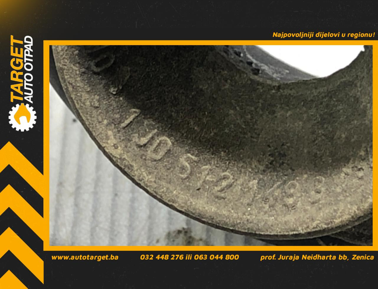 DIJELOVI OPRUGA AMORTIZERA VW POLO > 09-14 1.6 1J0512149B