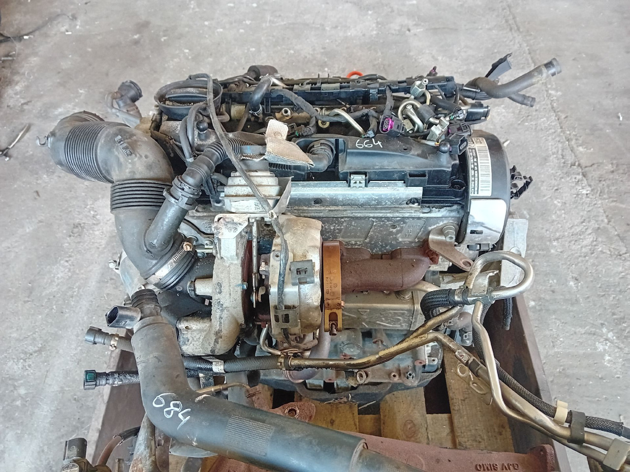 DIJELOVI MOTOR VW PASSAT B7 > 10-14 1.6 CAY