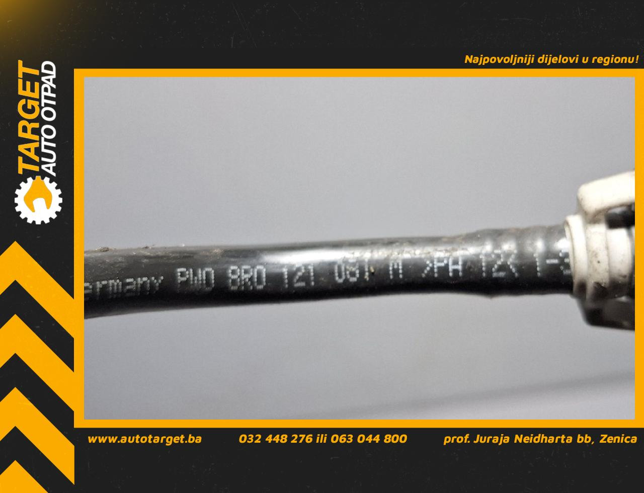 DIJELOVI CRIJEVO AUDI Q5 > 08-11 2.0 8R0121081M