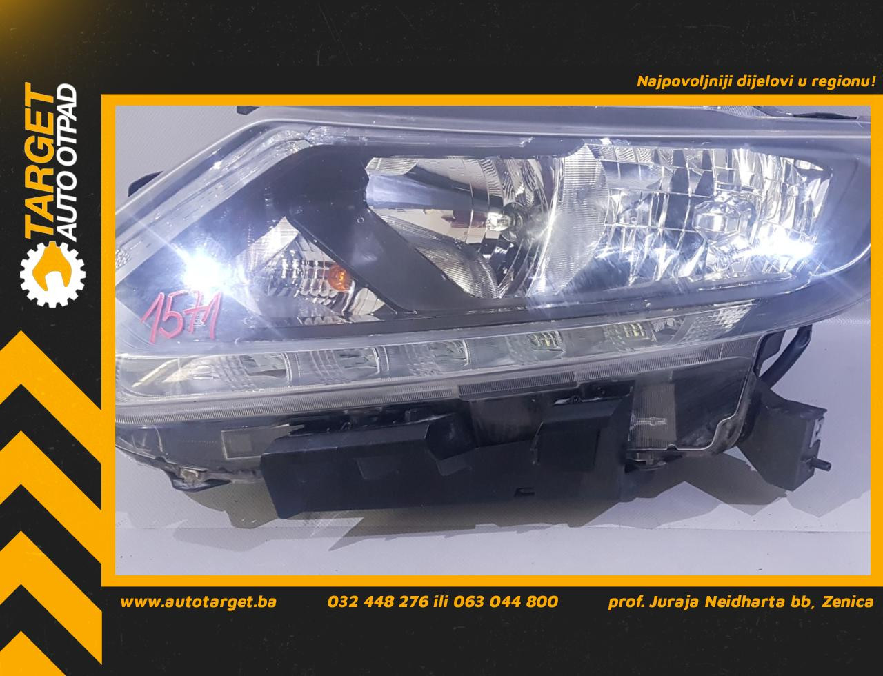 DIJELOVI FAR NISSAN X-TRAIL > 14-17 10017939