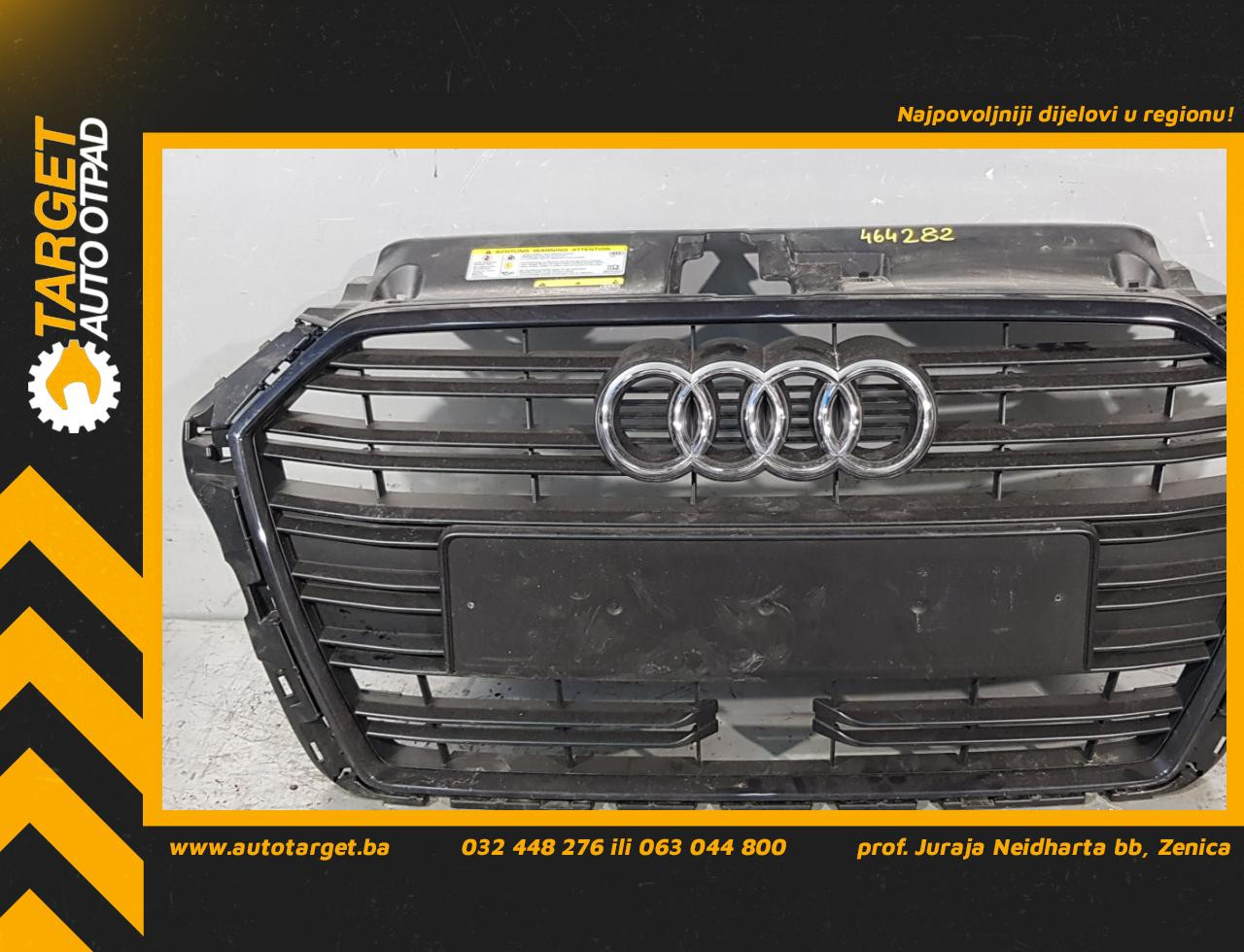 DIJELOVI MASKA AUDI A3 (8V1/8VA) > 12-16 8V3853651AB