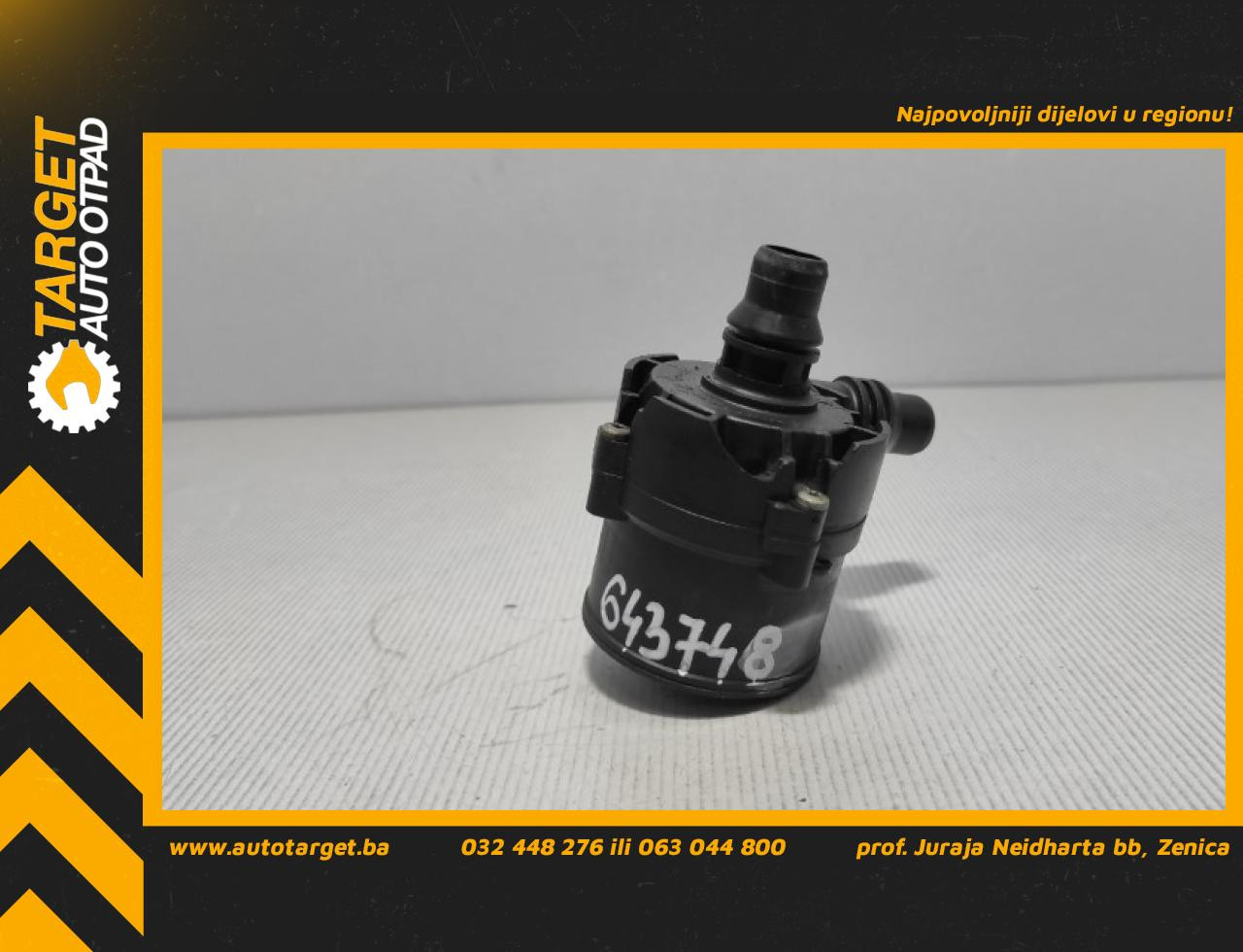 POMOCNA PUMPA VODE BMW X3 (F25) > 14-17 7643949