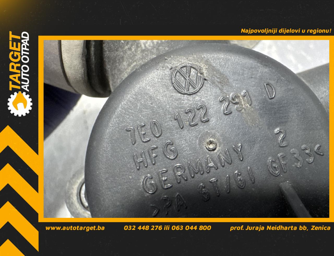 DIJELOVI CRIJEVO VW CRAFTER > 17- 2.0 7E0122291D