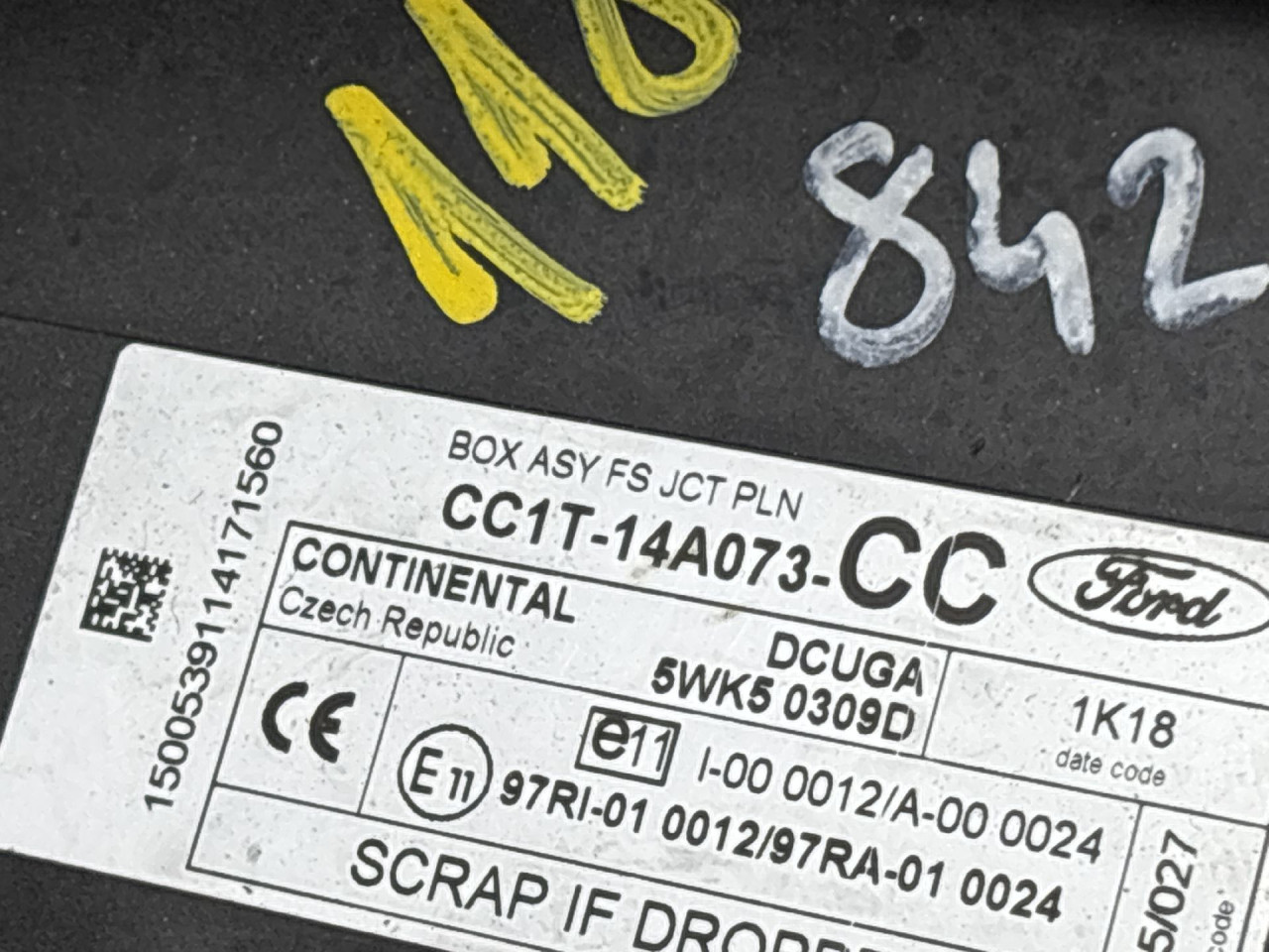 DIJELOVI BCM ELEKTRONIKA FORD TRANSIT > 06-13 CC1T-14A073-CC