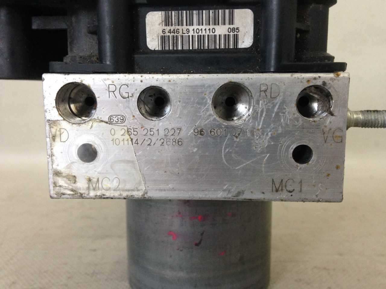 ABS ELEKTRONIKA PEUGEOT 308 > 07-11 9660107180 0265951420