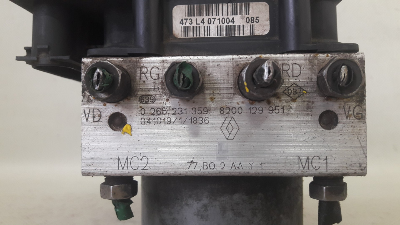 ABS ELEKTRONIKA RENAULT MODUS > 04-07 8200129951 026580