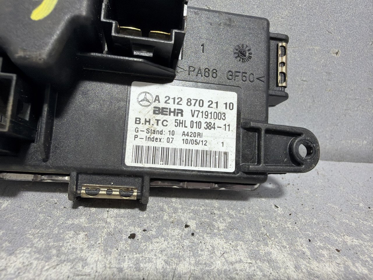 ELEKTRONIKA REOSTAT MERCEDES C KLASA (W204/S204) > 10-11 A2128702