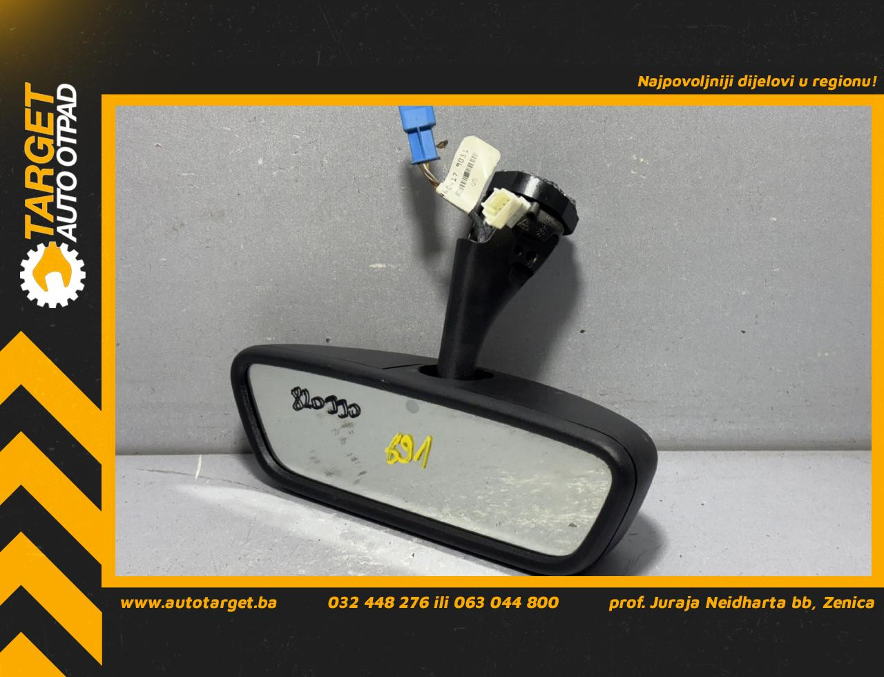 UNUTRASNJI RETROVIZOR MERCEDES B KLASA (W246) > 14-19 E11026534