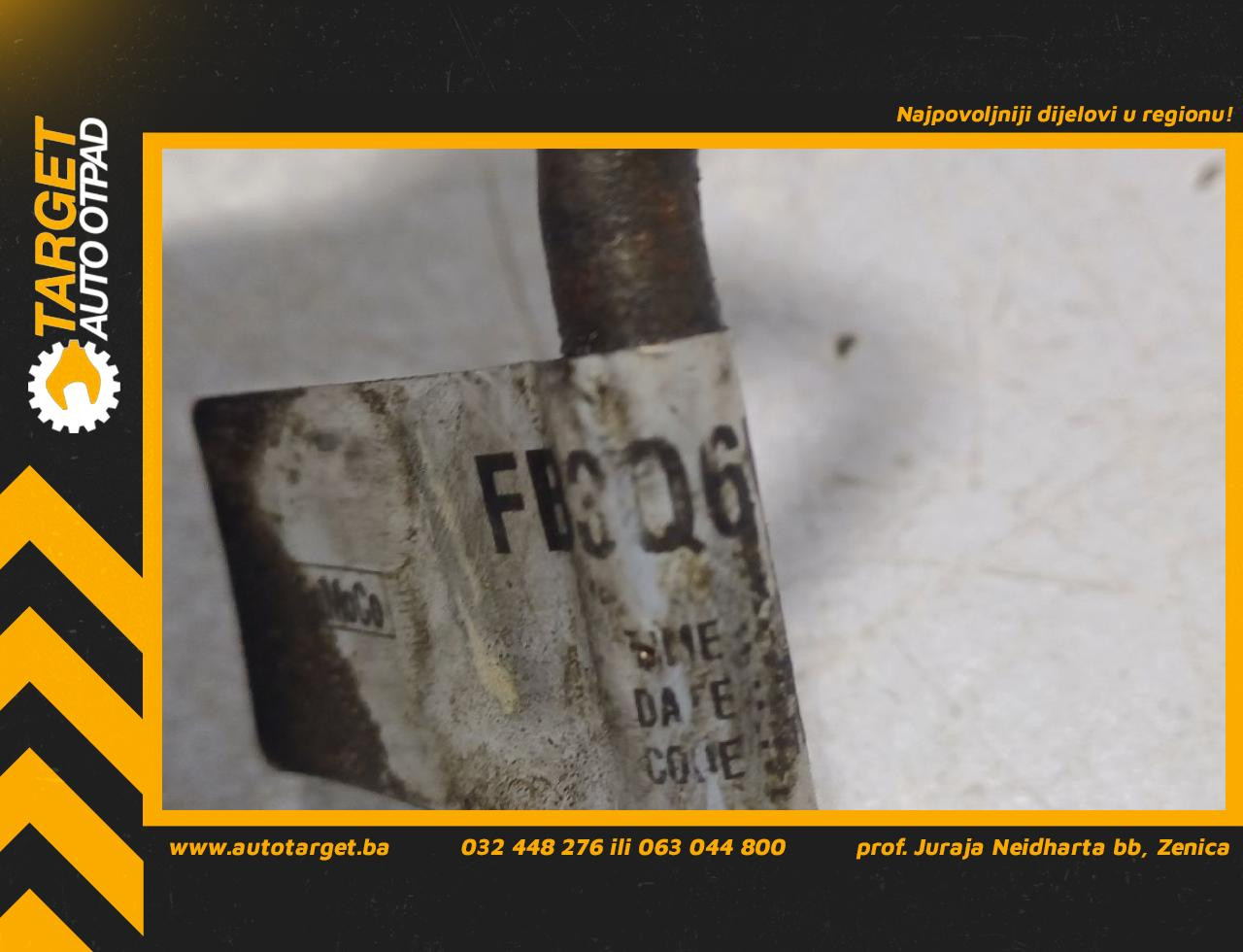 DIJELOVI CRIJEVO TURBINE FORD RANGER > 16- 2.2 FB3Q6K679AA