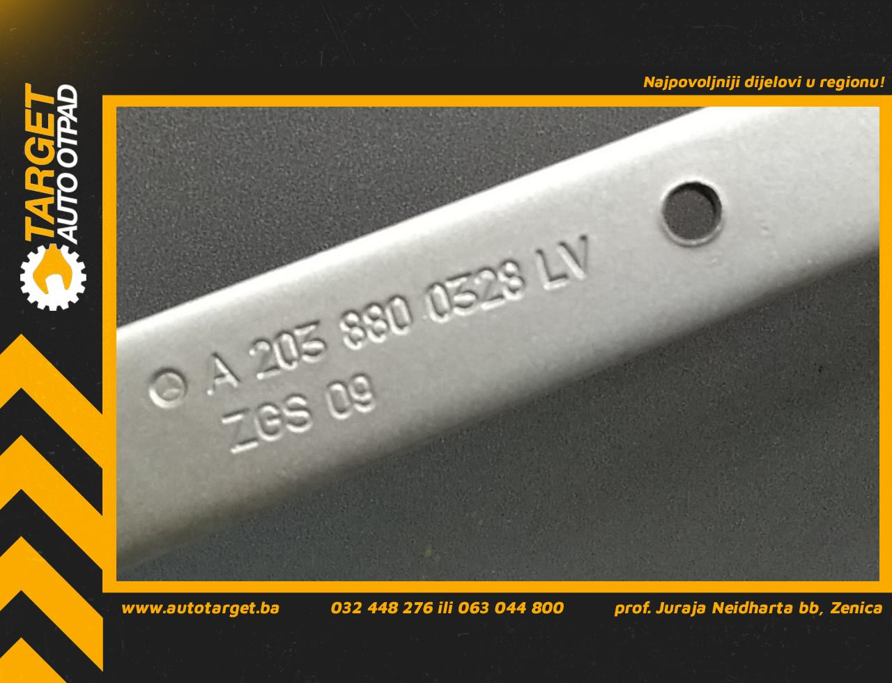 SKARE OD HAUBE MERCEDES C KLASA (W203) > 04-07 A2038800328LV