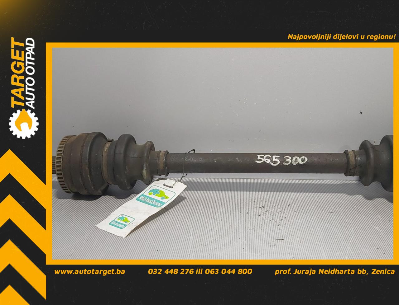 DIJELOVI POLUOSOVINA MERCEDES S KLASA (W220) > 98-02 4.0