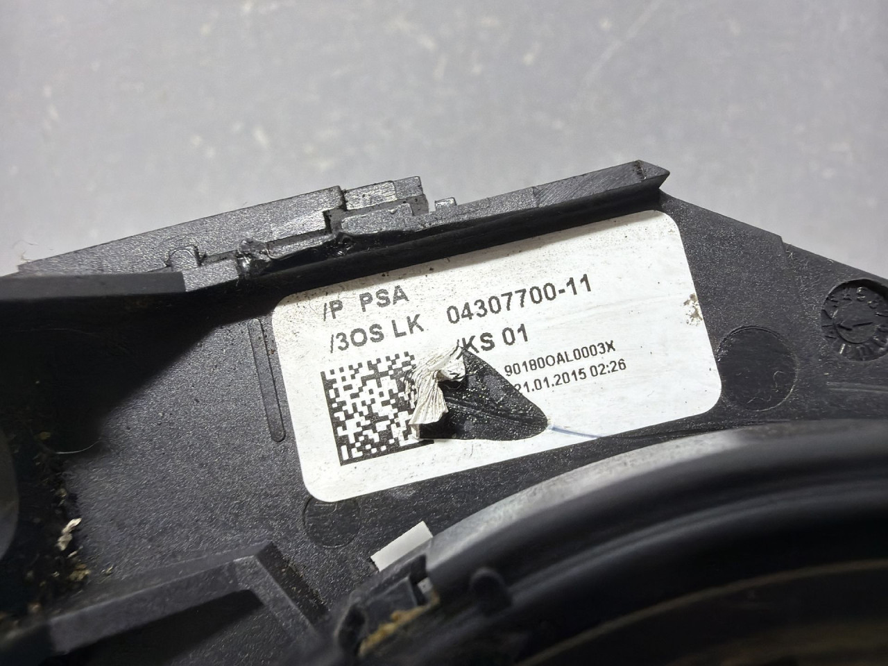 DIJELOVI SPULA VOLANA CITROEN C4 CACTUS > 14-18 1.2 0430770011