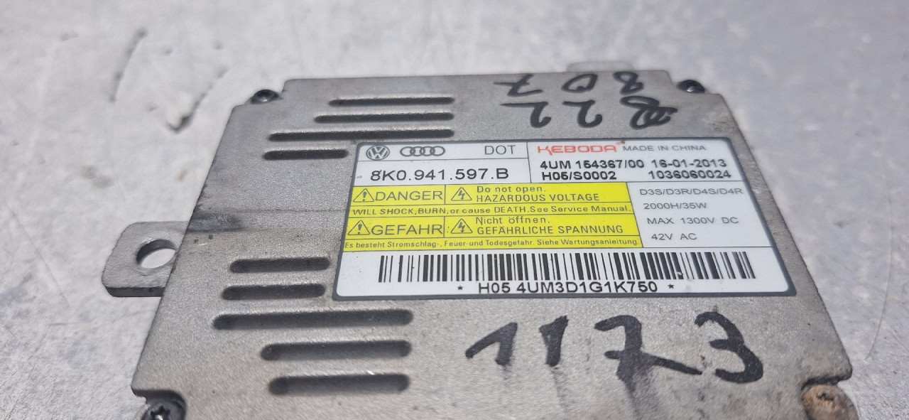DIJELOVI BALAST FARA AUDI Q7 (4L) > 09-15 3.0 8K0941597B