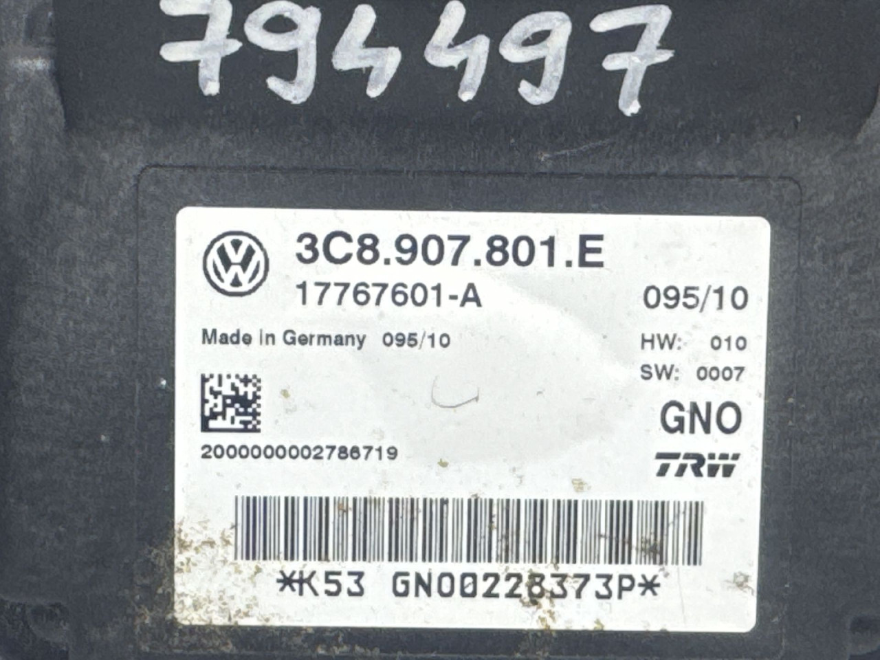 ELEKTRONIKA MODUL VW PASSAT B6 > 05-10 3C8907801E