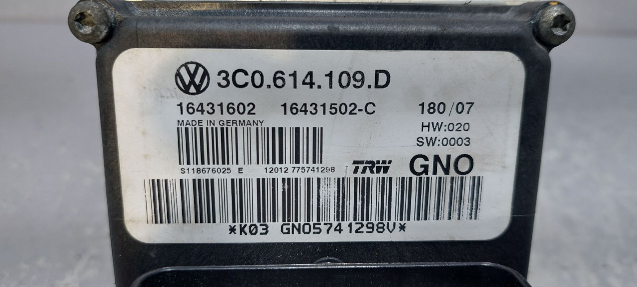 ABS ELEKTRONIKA VW PASSAT B6 > 05-10 3C0614109D