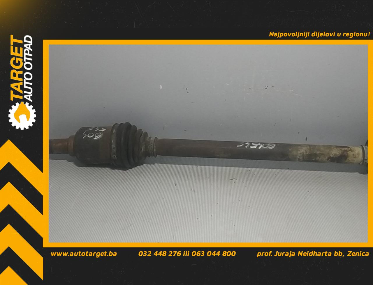 DIJELOVI POLUOSOVINA SMART FORTWO > 97-01 0.7 A1613570191
